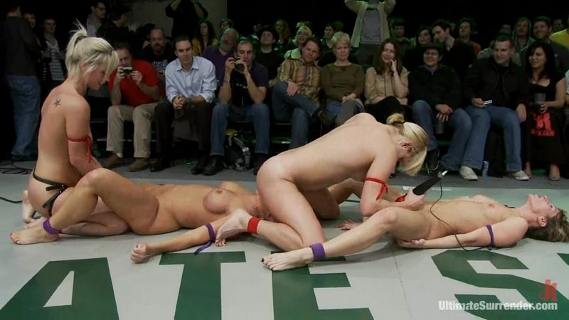 The Ninja’s vs Team Ice Final round of the Year Tag Team League Premiere! – Vendetta, Ariel X, Mellanie Monroe